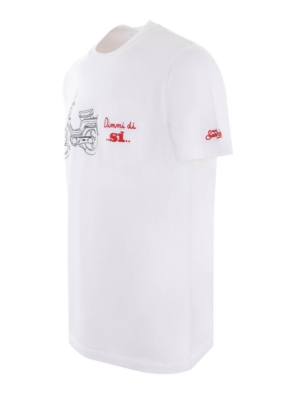 MC2 SAINT BARTH: T-shirts online - T-Shirt - Weiß