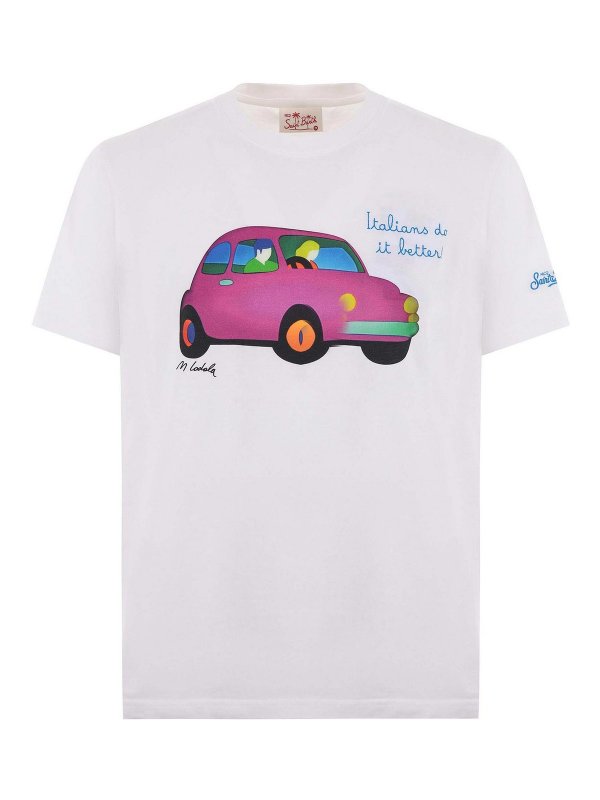 MC2 SAINT BARTH: T-shirts - T-Shirt - Italia Ns Do It Better