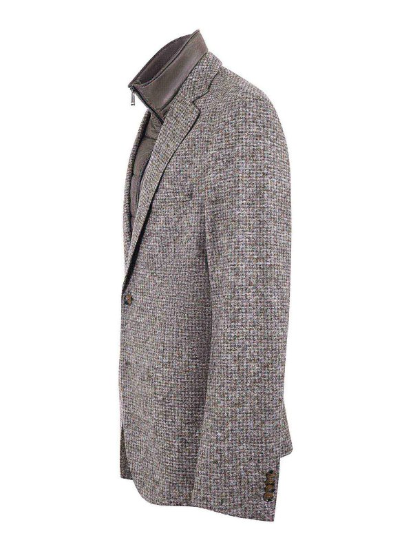 The Best Shops Hugo Boss: giacche casual - Giacca Hugo in lana e maglia di cotone