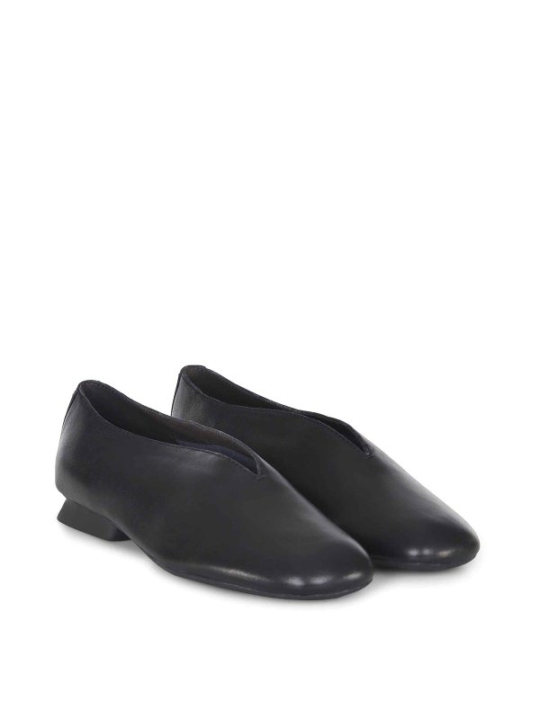 CAMPER: flat shoes online - Ballerinas  Made Of  Leather