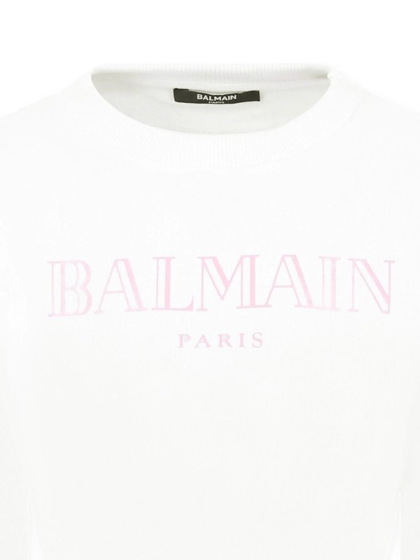 The Best Shops Balmain: スウェット＆セーター - スウェットシャツ/セーター - 白