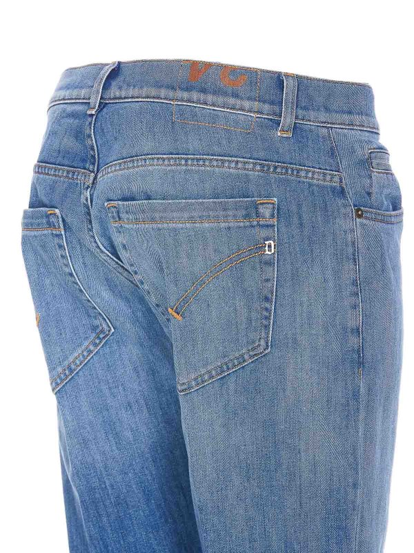 The Best Shops DONDUP: カジュアルトラウザー - カジュアルパンツ - ミディアムウォッシュ