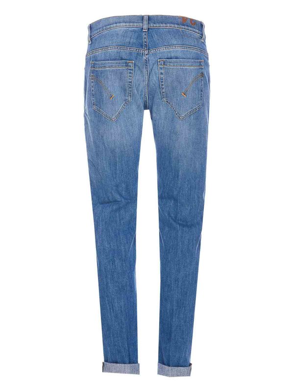 カジュアルパンツ - ミディアムウォッシュ shop online: DONDUP