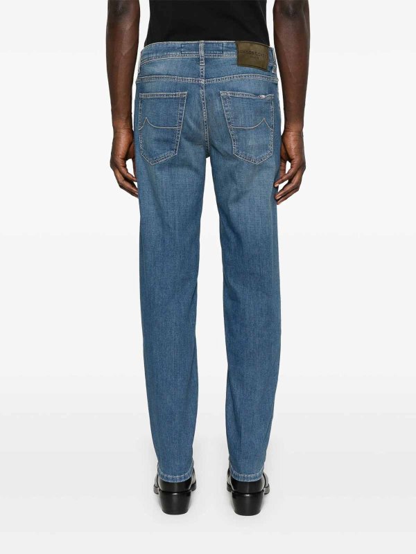 The Best Shops JACOB COHEN: Pantalones casual - Pantalón Casual - Lavado Medio