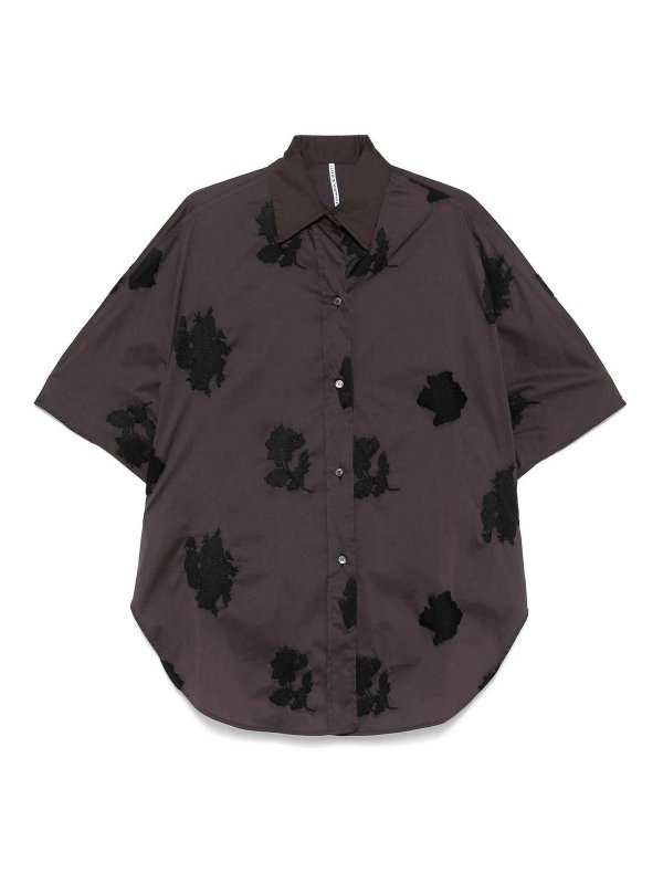 LIVIANA CONTI: Chemises - Chemise - Noir