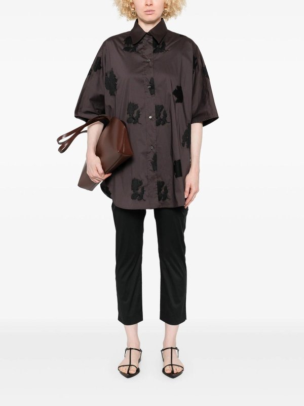 Chemise - Noir shop online: LIVIANA CONTI