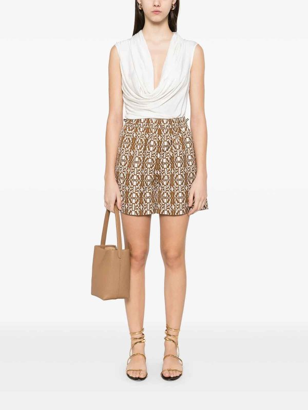 ショートパンツ - 白 shop online: Max Mara