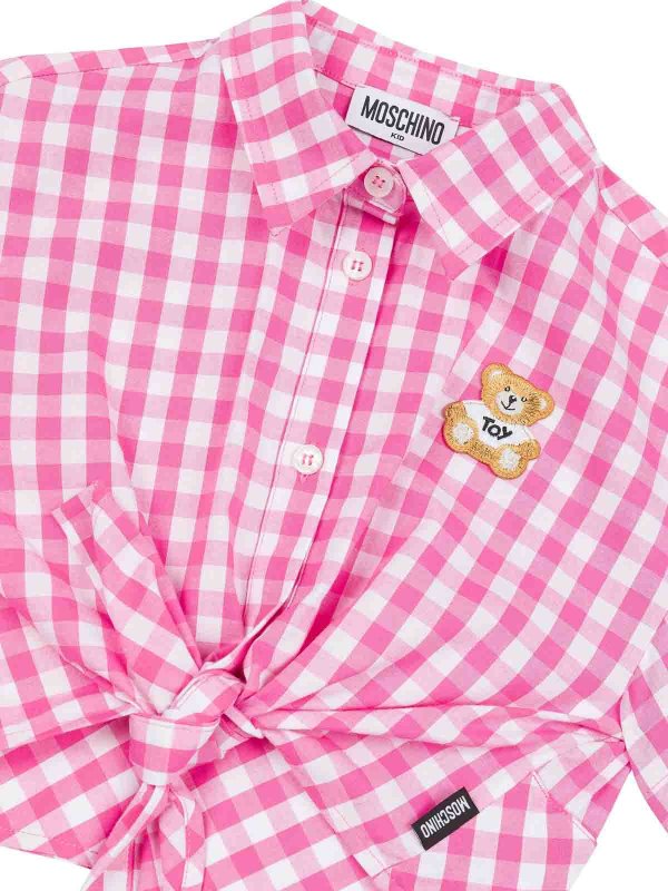 The Best Shops Moschino Kids: Hemden - Hemd - Fuchsia