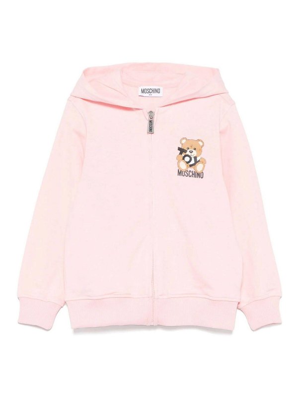 Moschino Kids: Sweatshirts & Pulls - Sweat-Shirts - Rose