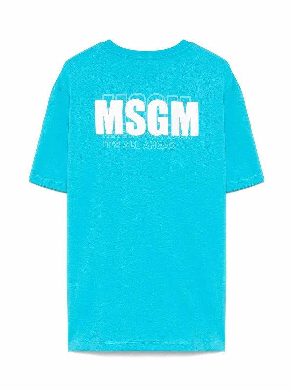 The Best Shops m.s.g.m.: Camisetas - Camiseta - Azul Claro