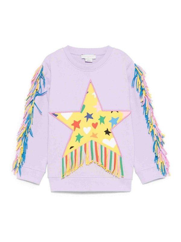 STELLA McCARTNEY: Sweatshirts und Pullover - Sweatshirt - Weiß