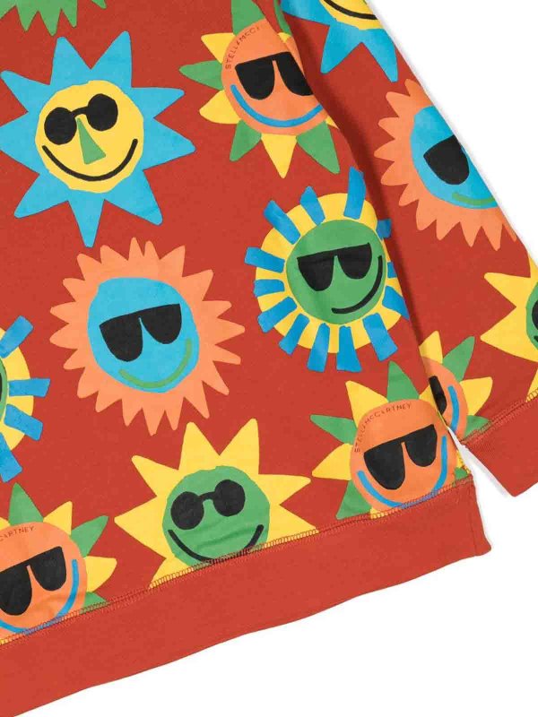 The Best Shops Stella McCartney Kids: Strickpullover mit Rundhalsausschnitt - Rundhalspullover - Weiß