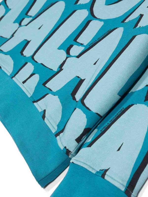 Stella McCartney Kids: Suéteres con cuello pico online - Suéter Cuello Redondo - Rosado