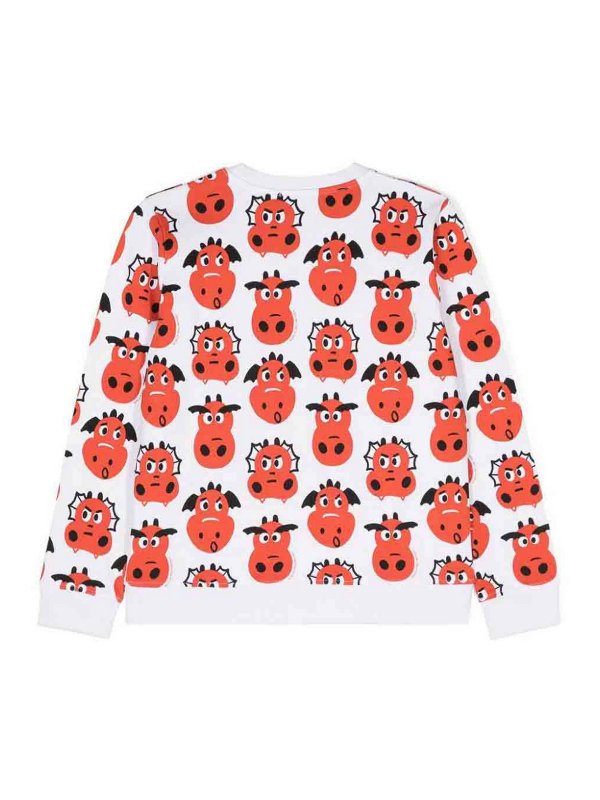 Stella McCartney Kids: Strickpullover mit Rundhalsausschnitt online - Rundhalspullover - Bunt