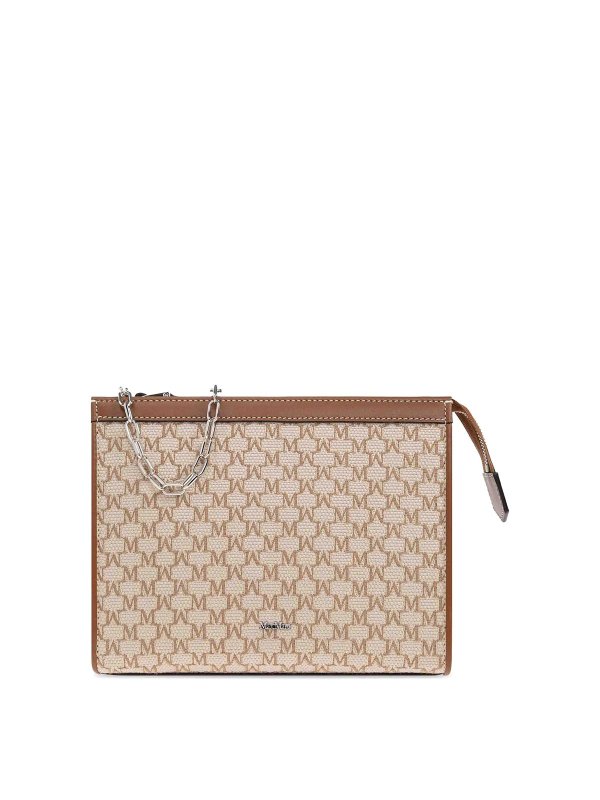 Max Mara: Bolsas bandoleras - Bolsa Bandolera - Gris