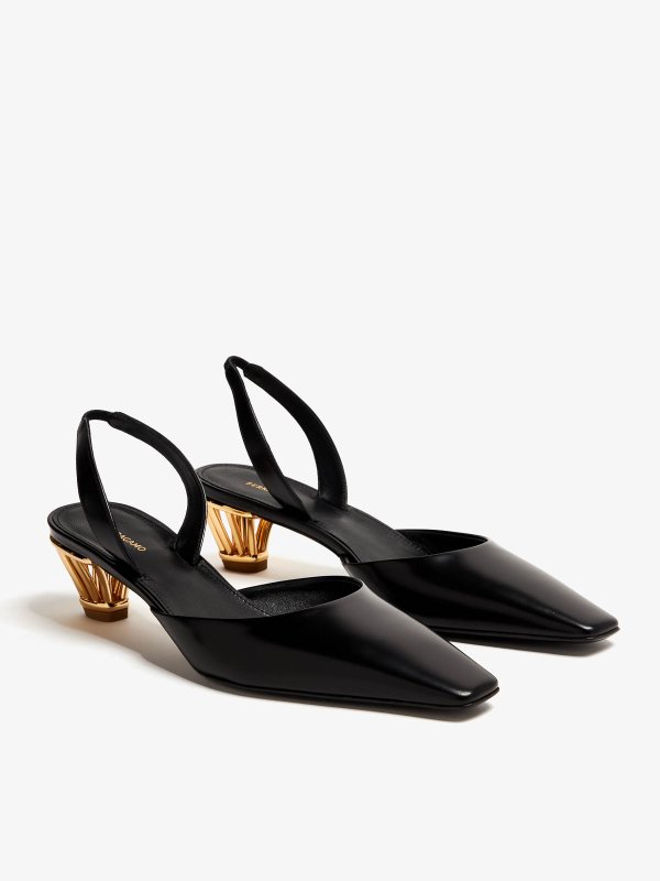 FERRAGAMO: Sandales online - Sandales - Noir