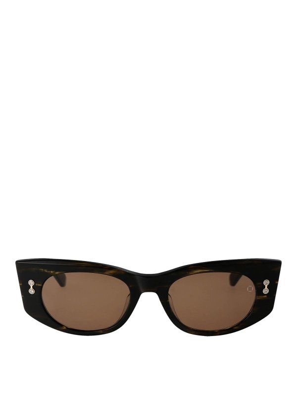 AKONI: Sonnenbrillen - Sonnenbrille - Braun