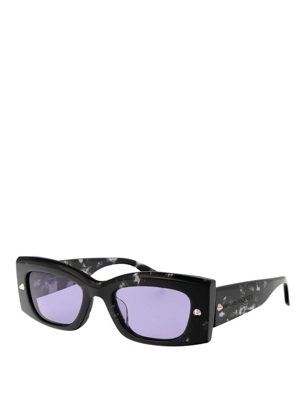 ALEXANDER MCQUEEN: サングラス online - サングラス - ブラウン