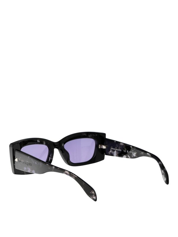 サングラス - ブラウン shop online: ALEXANDER MCQUEEN