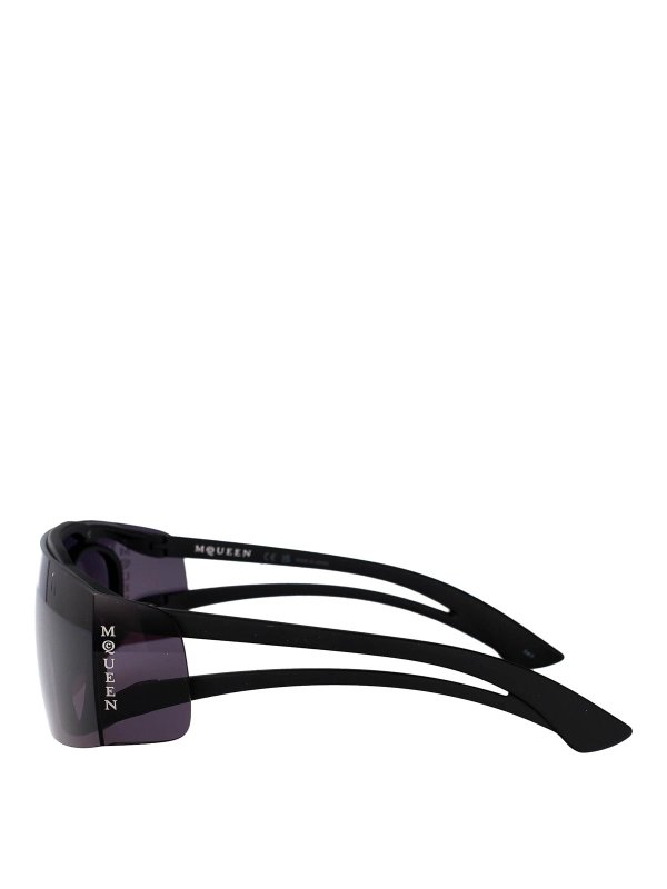 The Best Shops ALEXANDER MCQUEEN: Lunettes de soleil - Lunettes De Soleil - Noir