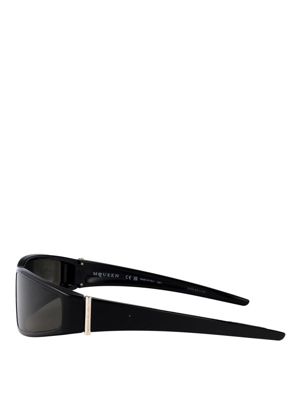 The Best Shops ALEXANDER MCQUEEN: Lunettes de soleil - Lunettes De Soleil - Noir