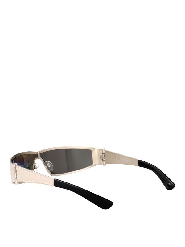 サングラス - 銀 shop online: ALEXANDER MCQUEEN