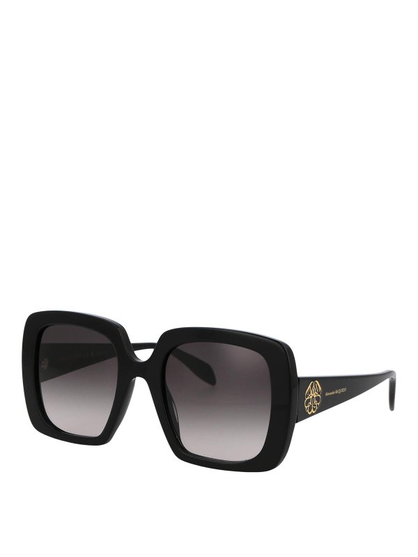 ALEXANDER MCQUEEN: Gafas de sol online - Gafas De Sol - Negro