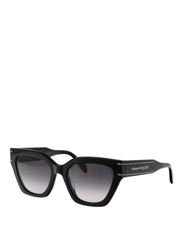 ALEXANDER MCQUEEN: Gafas de sol online - Gafas De Sol - Negro