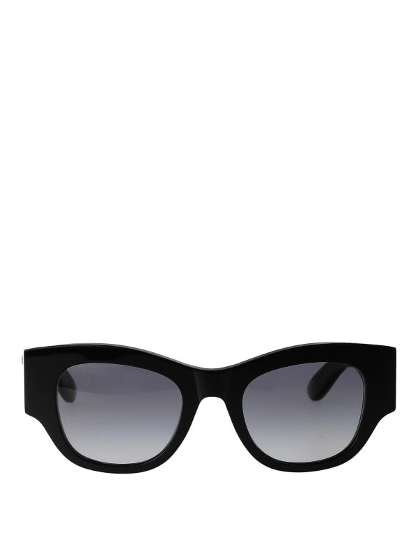 ALEXANDER MCQUEEN: Gafas de sol - Gafas De Sol - Negro
