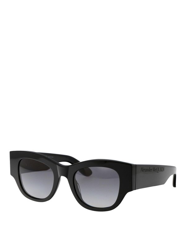 ALEXANDER MCQUEEN: Gafas de sol online - Gafas De Sol - Negro
