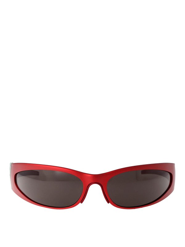 BALENCIAGA: Lunettes de soleil - Lunettes De Soleil - Rouge