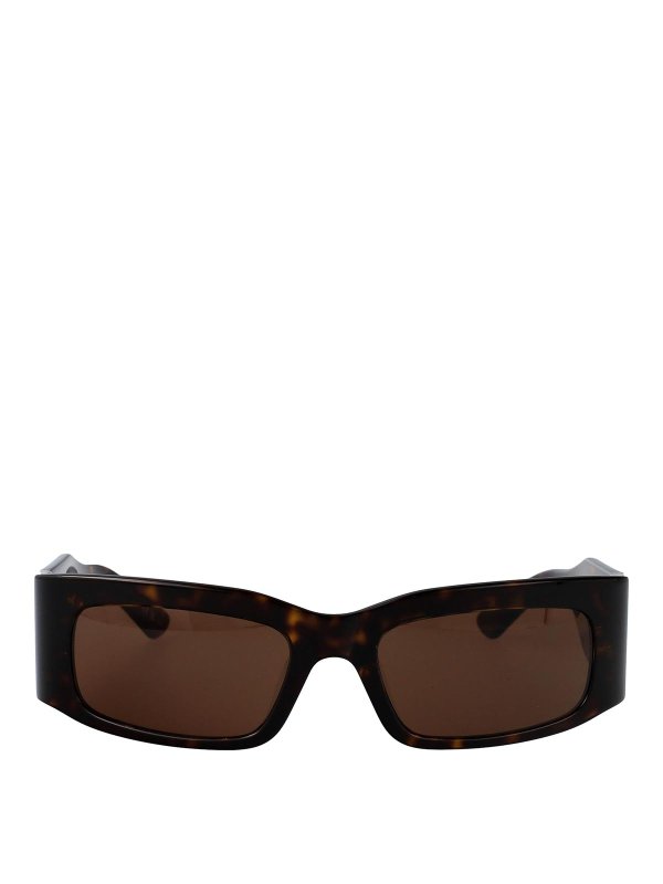 BALENCIAGA: Lunettes de soleil - Lunettes De Soleil - Marron