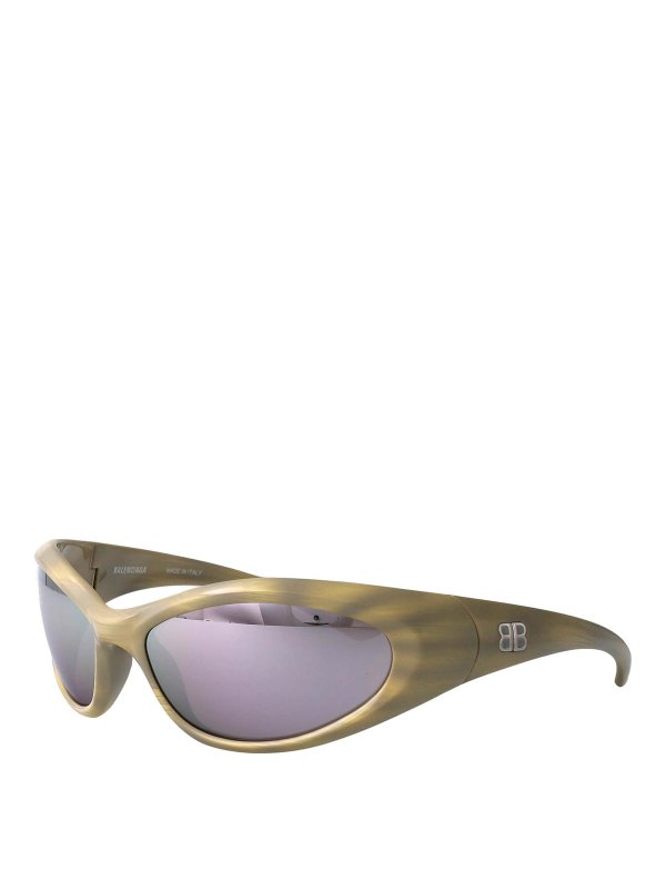 BALENCIAGA: サングラス online - サングラス - 白