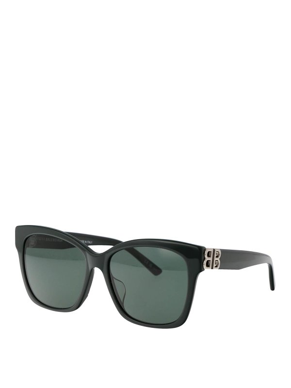 BALENCIAGA: サングラス online - サングラス - 緑