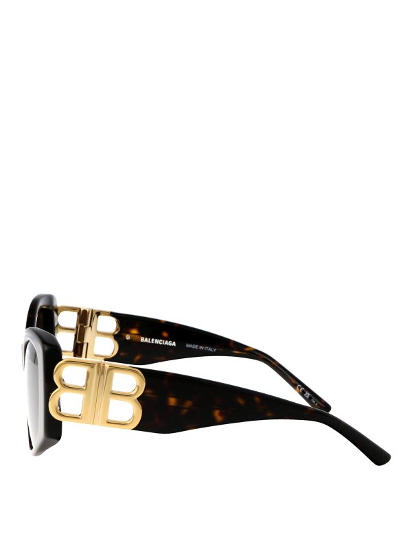 The Best Shops BALENCIAGA: サングラス - サングラス - ブラウン