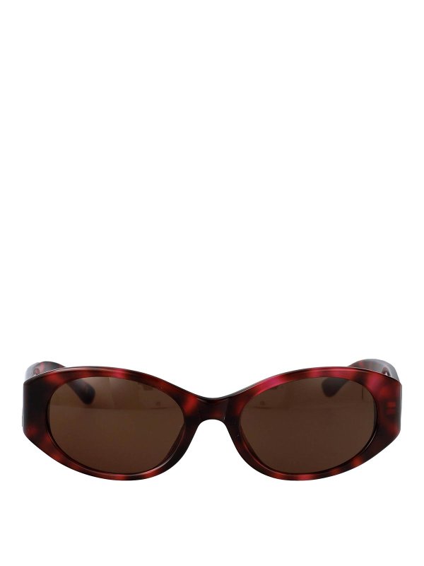 BALENCIAGA: サングラス - サングラス - ブラウン