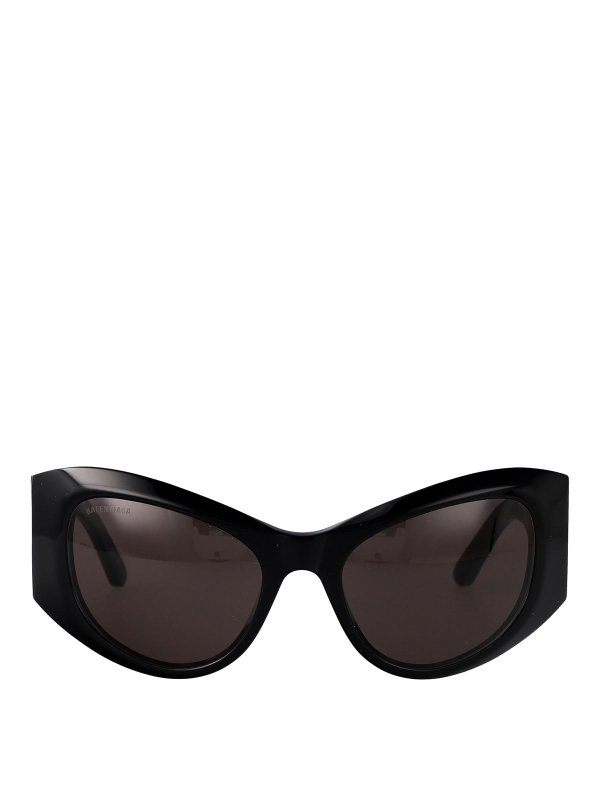 BALENCIAGA: サングラス - サングラス - 黒