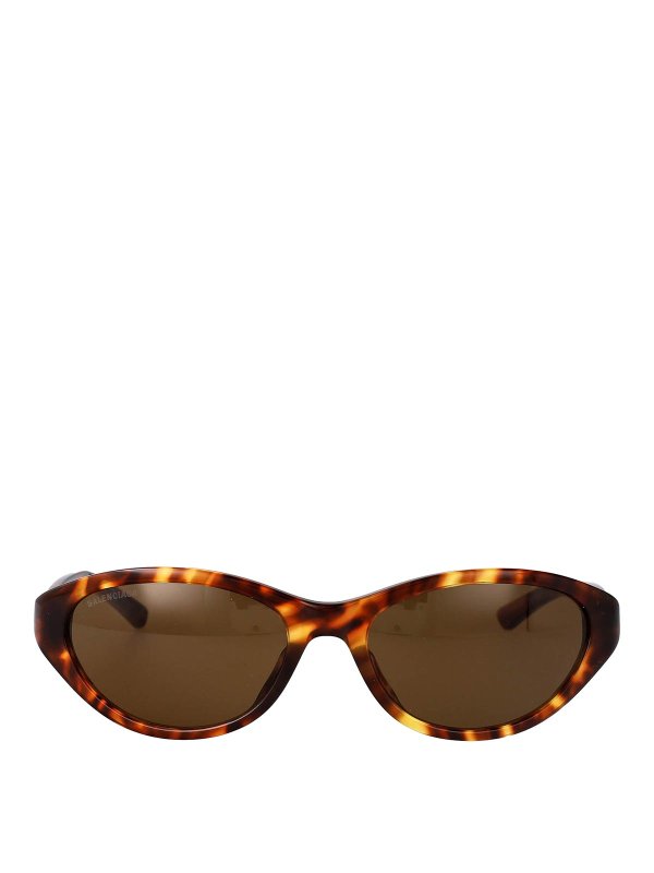 BALENCIAGA: Lunettes de soleil - Lunettes De Soleil - Marron