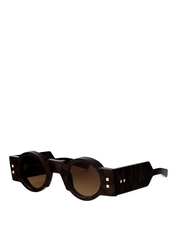 Balmain: Sonnenbrillen online - Sonnenbrille - Braun