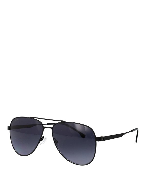 Hugo Boss: Lunettes de soleil online - Lunettes De Soleil - Noir