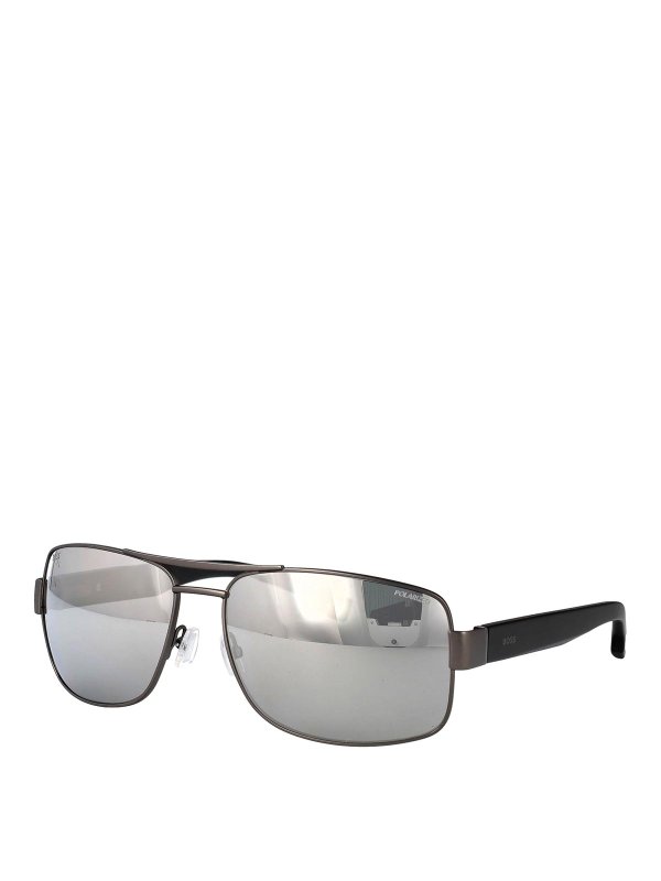 Hugo Boss: Lunettes de soleil online - Lunettes De Soleil - Noir