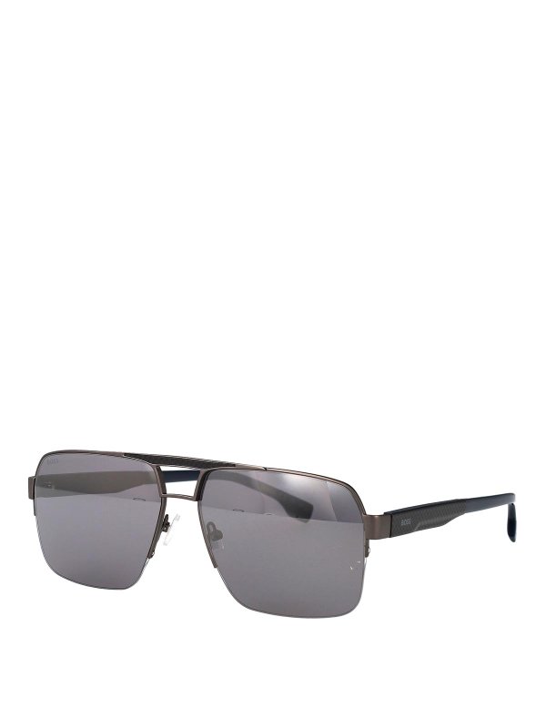 Hugo Boss: Lunettes de soleil online - Lunettes De Soleil - Noir