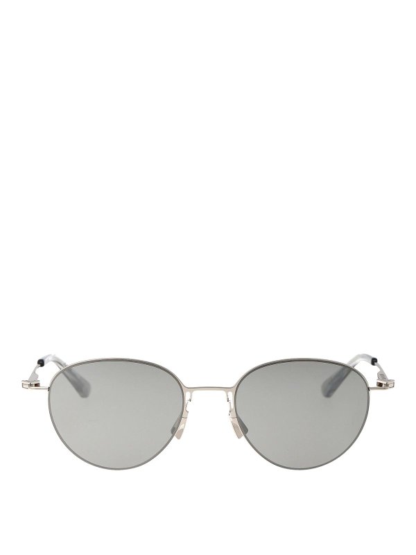 BOTTEGA VENETA: Sonnenbrillen - Sonnenbrille - Silber