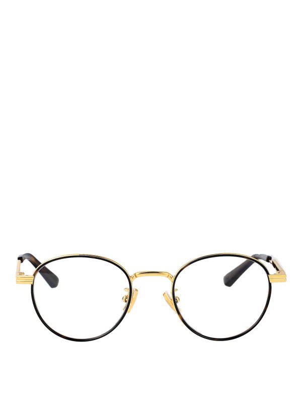 BOTTEGA VENETA: Sonnenbrillen - Sonnenbrille - Gold