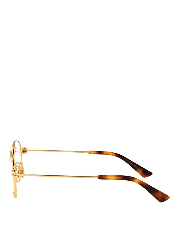 The Best Shops BOTTEGA VENETA: Sonnenbrillen - Sonnenbrille - Gold