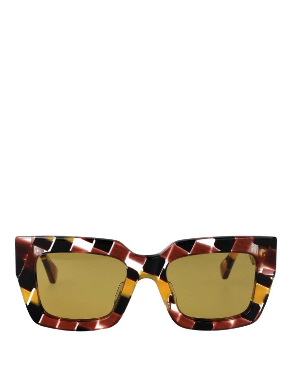 BOTTEGA VENETA: Lunettes de soleil - Lunettes De Soleil - Multicolore