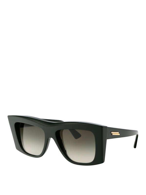 BOTTEGA VENETA: Lunettes de soleil online - Lunettes De Soleil - Vert