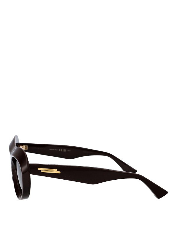 The Best Shops BOTTEGA VENETA: Lunettes de soleil - Lunettes De Soleil - Marron