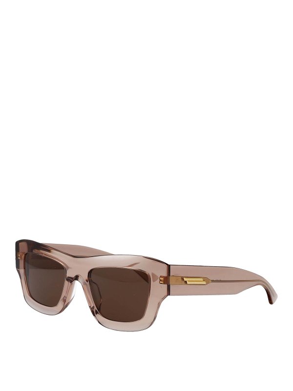 BOTTEGA VENETA: Lunettes de soleil online - Lunettes De Soleil - Marron