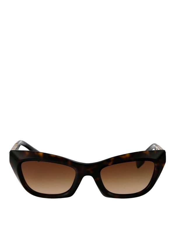 BURBERRY: サングラス - サングラス - ブラウン